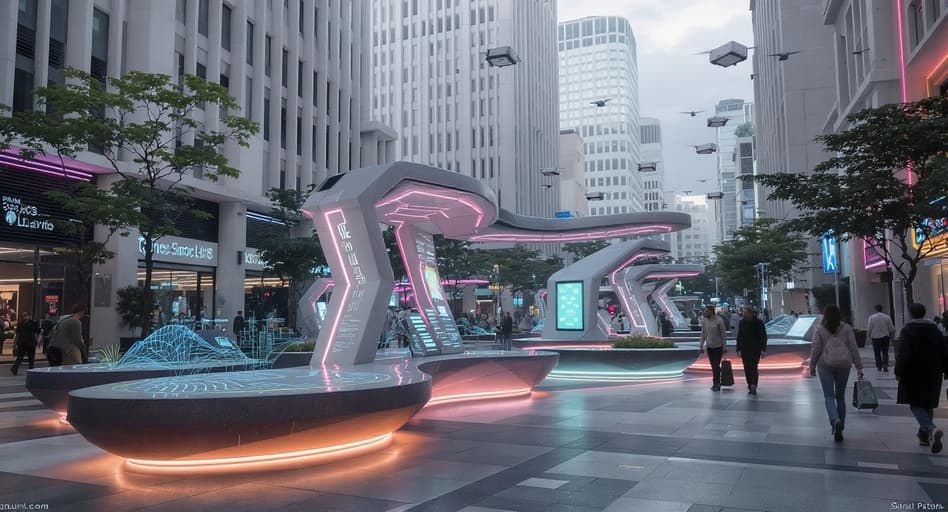 O auge do mobiliário urbano flexível: design, oportunidades e desafios para cidades modernas