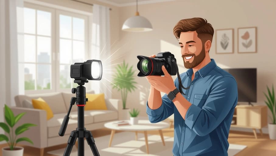 Flambient: Domina la fotografía inmobiliaria equilibrando luz natural y flash