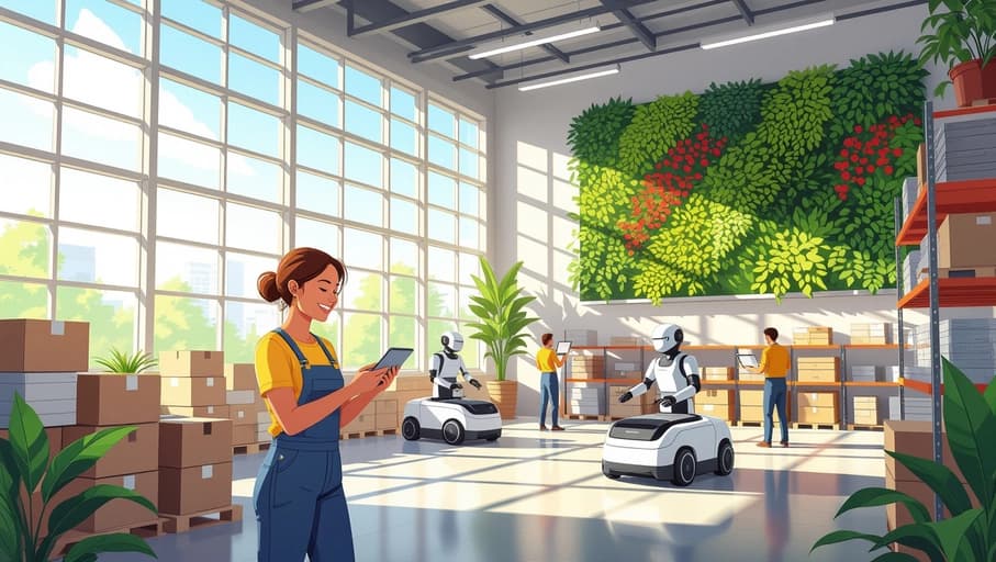 Ключи оптимизации и дизайна для современных складов и депо: инновации и комфорт в управлении пространством