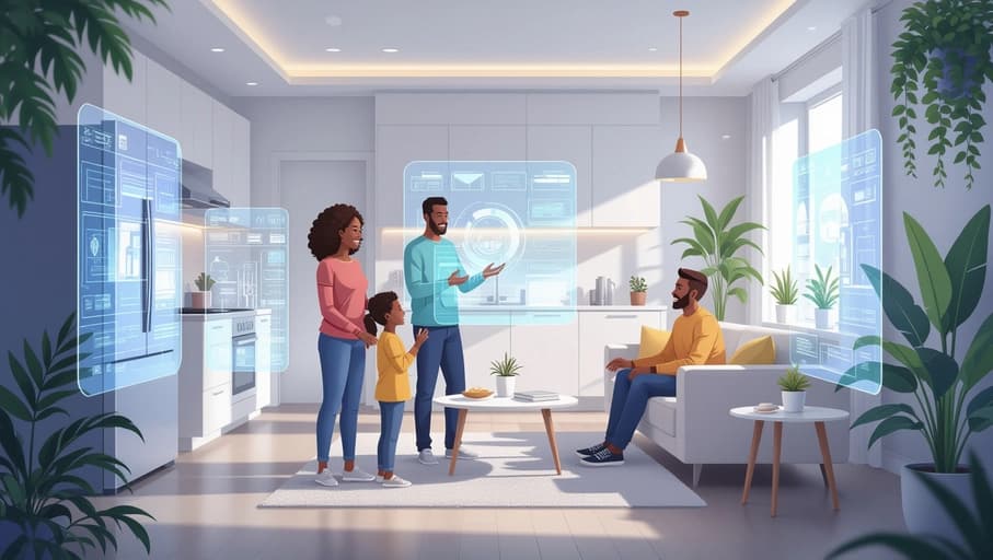 Creșterea locuințelor inteligente: cum inteligența artificială transformă casa, designul interior și valoarea imobiliară