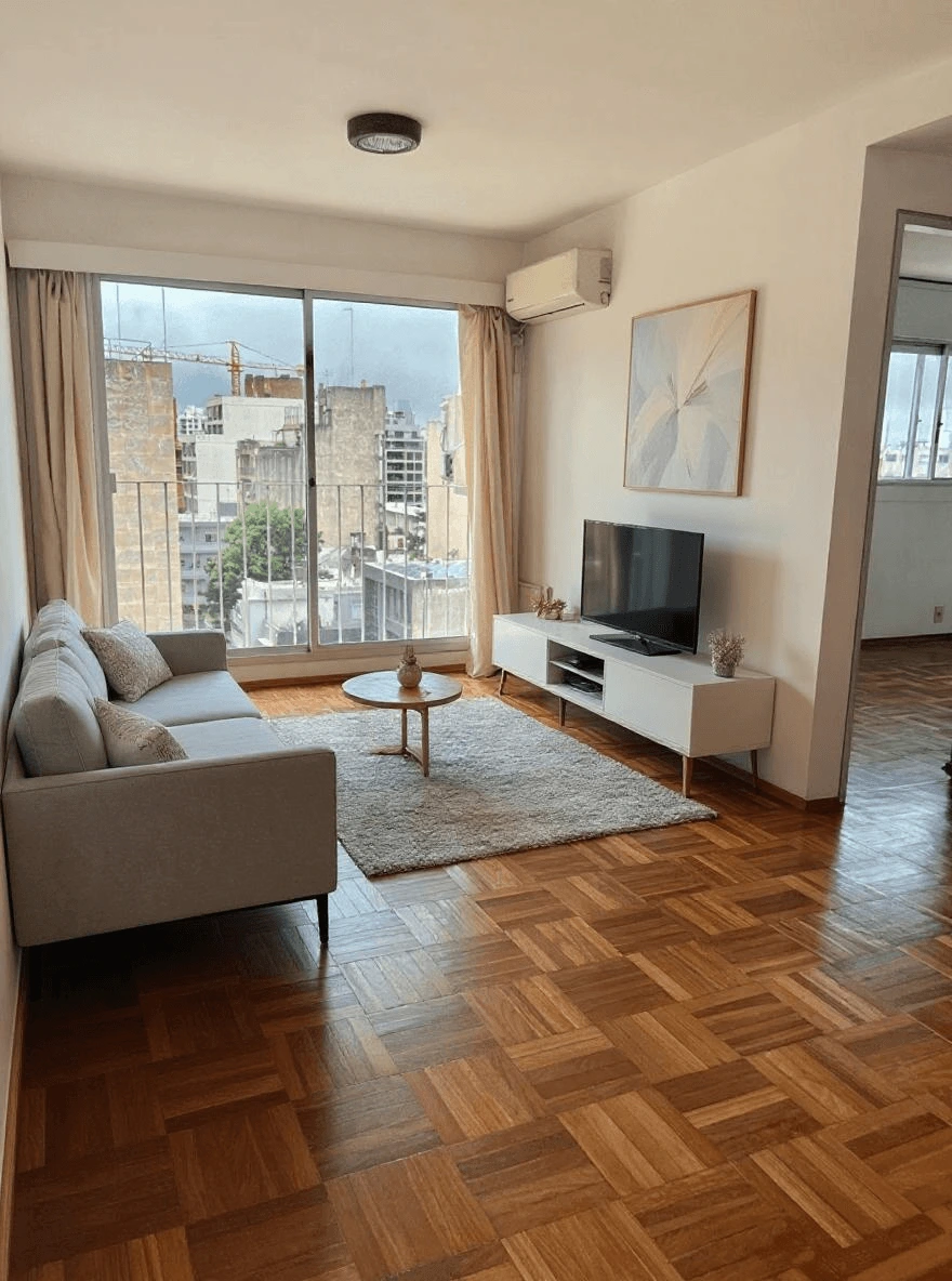 furnished room